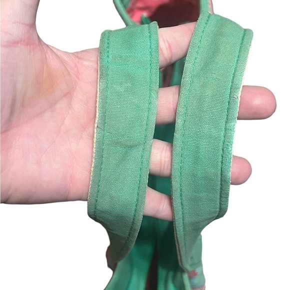 Lilly Pulitzer originals blue, green, and pink floral large tote bag - Picture 6 of 12